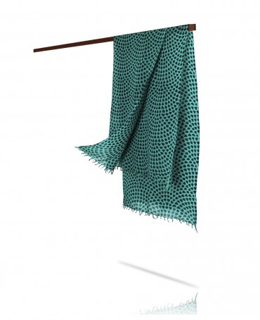 Палантин Женский W40-MOSAIQUE/EMERAUDE